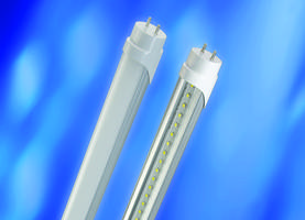 New LED T8 Tube Lights with Clear or Frosted Polycarbonate Lens