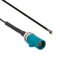 New FAKRA to AMC4 Cable Assembly is Ideal for Automotive and IoT Applications