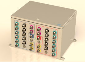 New Signal Combiner with 6x6 Matrix of Input/output Combining Options