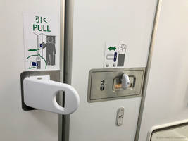 New Hands-Free Lavatory Door System Helps to Stop the Spread of Illness