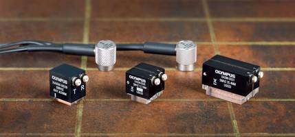 New DC Series Transducers are Ideal for Elevated-Temperature Pipe and Tank Inspections