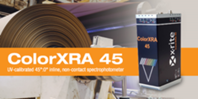 New ColorXRA 45 Inline Spectrophotometer with Spectral Resolution of 1 nm