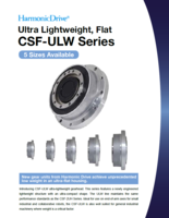 New Ultra-Lightweight Gearheads with Ultra-Compact Shape