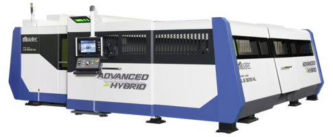 New Hybrid Fiber Laser Machine with Muratec's Punch Press Technology