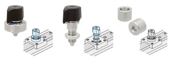 New One Touch Indexing Clamps Available in Flanged or Threaded Style