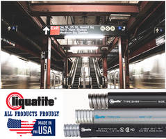 Liquatite&reg; Flexible Conduit Solutions for Rail & Transit are Buy America Certified