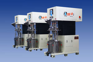 New Triple Shaft Mixers with Solids/Liquid Injection Manifold Technology