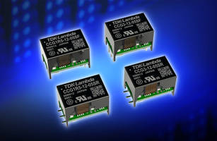New DC-DC converters can operate from either 4.5 to 18V, 9 to 36V or 18 to 76Vdc inputs