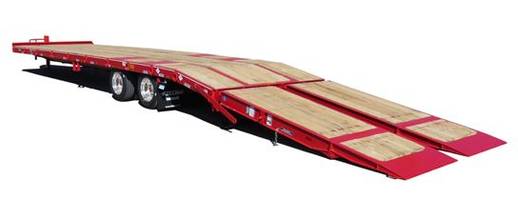 Felling Trailers'  Green" Air Bi-fold Ramp System