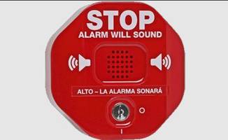 New Exit Stopper Door Alarm Offers Labels to Warn in Second Language