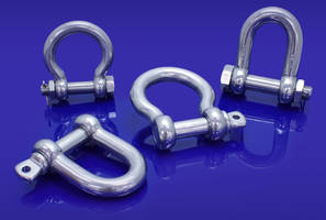 New Forged Shackles with WLLs Range from 500 to 5,500 lbs