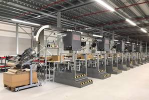 New Paper Cushioning Conveyance System Feeds up to Six Packaging Stations