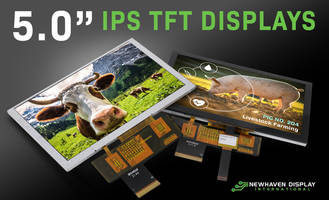 New TFT Display Features 800 x 480 Pixel Resolution