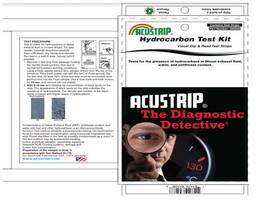 ACUSTRIP Announces The Availability of The Hydrocarbon Test in A Convenient Environmentally Friendly Package