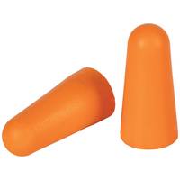 New Foam Earplugs with Noise Reduction Rating of 33 Decibels