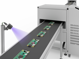 New Vision Sensor with Integrated UV Illumination