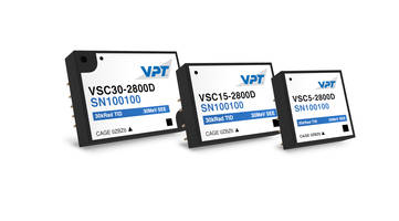 New DC-DC Converters Ranges from 5W to 30W of Output Power