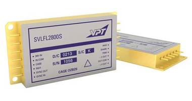 VPT Provides 28 Volt SVL Sequence to House Product Line