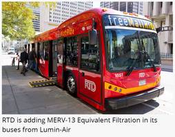 Regional Transportation District (RTD is Improving The Air Quality in its Buses with Merv-13 Equivalent Filtration