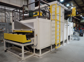 Wisconsin Oven Company Is Happy To Announce The Cargo of One (1) Electrically Heated Conveyor Oven with Pressured Air Cooldown To an Automotive Producer.