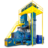 The Mb4242 Foundry Model Mesh Belt Conveyor System has 8-12 Wheels @ 30hp Every