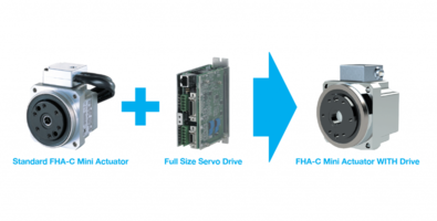 Harmonic Drive Introduces Next-Generation FHA-C Actuator with Integrated Servo Drive