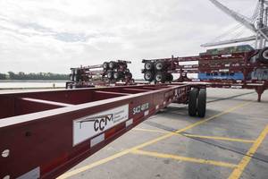 First Consolidated Chassis Management Chassis Arrive in Savannah