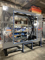 Dual Dispensing Orbital Wrapper Secures Pallet Loads with Two, Different Stretch Wraps
