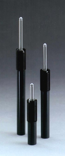 Gas Springs for stock lifting and part ejection.