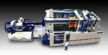 Injection Molding Machine features 4,400 ton clamp force.