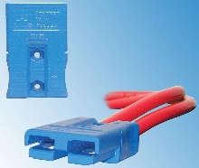 Finger Proof Connector protects users from shock.