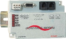 Industrial Telephone Modem offers 56K connection speed.