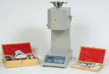 Melt Flow Indexer controls temperatures from 248-842°F.