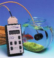 Radiometer permits underwater light measurements.