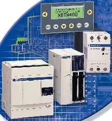 PLC/HMI Solution provides standalone machine control.