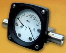 Differential Pressure Gauge has DP range to 400 psid.