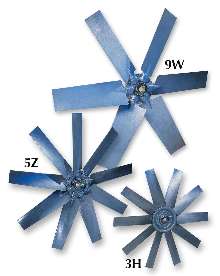 Aluminum Fans range in diameter from 9-60 in.