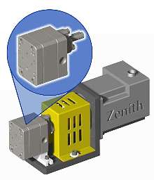 Pumps provide flow control and fast in-line flushing.