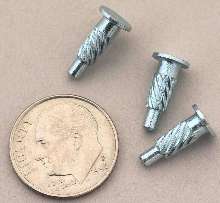 Metal Fastener eliminates need for predrilled hole.