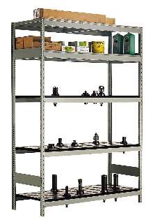 Mini-Rack System provides high-density NC tool storage.