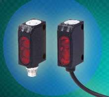 Miniature Photoelectric Sensors feature teach mode setup.