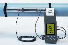 Ultrasonic Flowmeter provides portable solution.