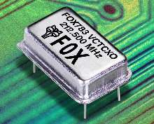 Crystal Oscillator offers frequencies from 1.5-312 MHz.