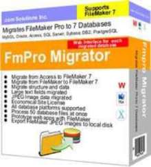 Software offers FileMaker to PostgreSQL migration.