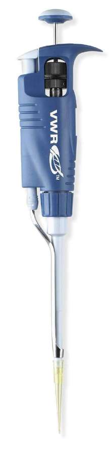 Pipettors offer comfortable handle design.