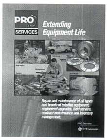 Repair Service maintains rotating equipment.