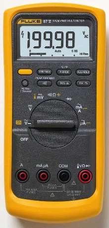 Digital Multimeter provides accurate readings on noisy equipment.