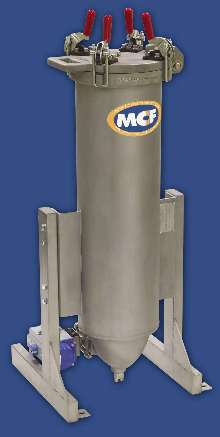 Self-Cleaning Filter operates continuously.