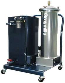 Oil/Water Separator maintains quality of coolant.