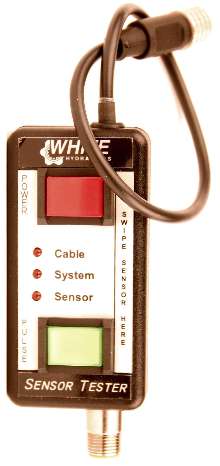 Sensor Tester checks hydraulic motor speed sensors.